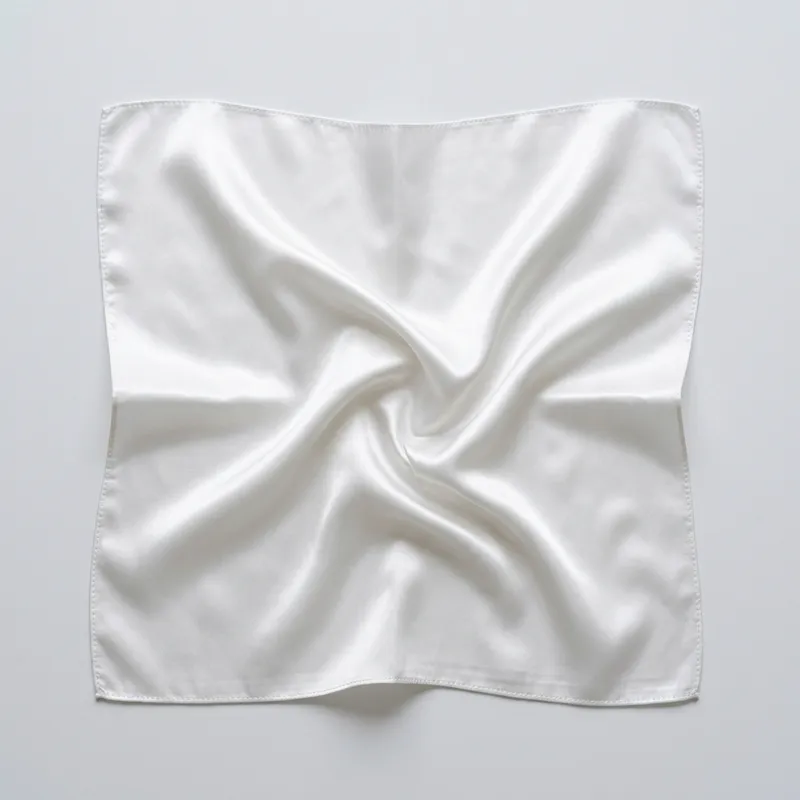 Khăn Bandana Lụa Satin Cao Cấp May Cuốn Biên 55x55cm